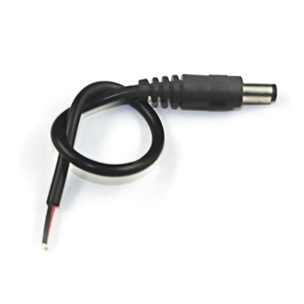 5521 12V 15cm DC Power Female Plug Cable black